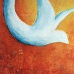 Colombe / acrylique