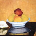 Pommes / peinture à l'huile